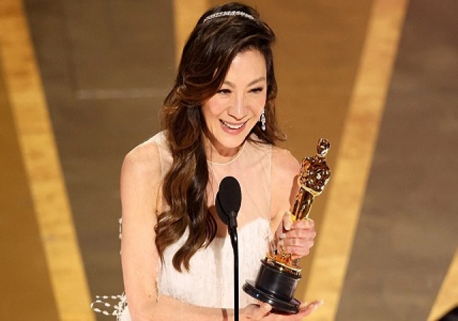 Michelle Yeoh wins best actress at the Oscars