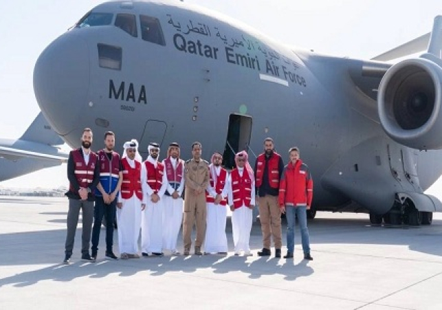 Qatar sends aid to quake-hit Turkey Syria